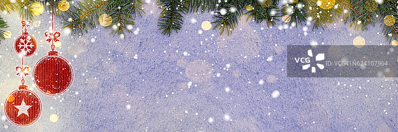 雪地新年背景图片素材