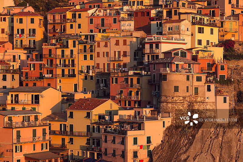 拉斯佩齐亚五渔村马纳罗拉风光图片素材