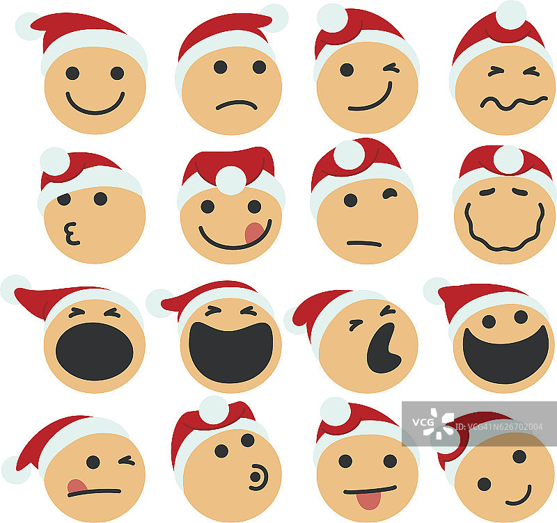 圣诞老人图标图片素材