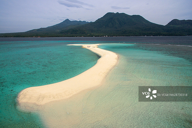 卡米金白色岛屿图片素材