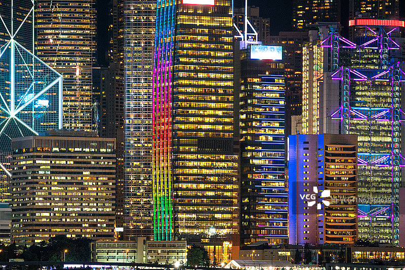 中国香港金融区图片素材