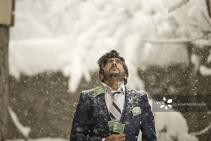 富有的商人图片素材