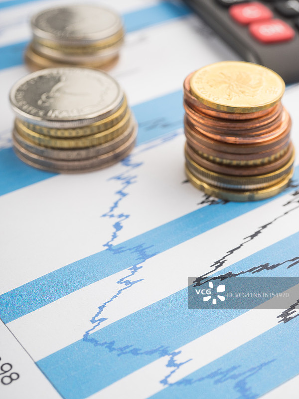 股市金融账户报告图片素材