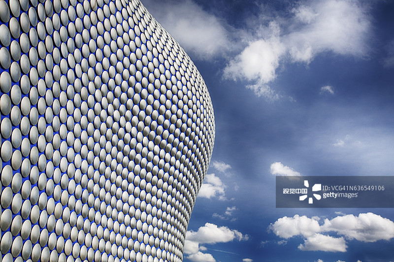 英国伯明翰市中心的塞尔福里奇百货大楼图片素材