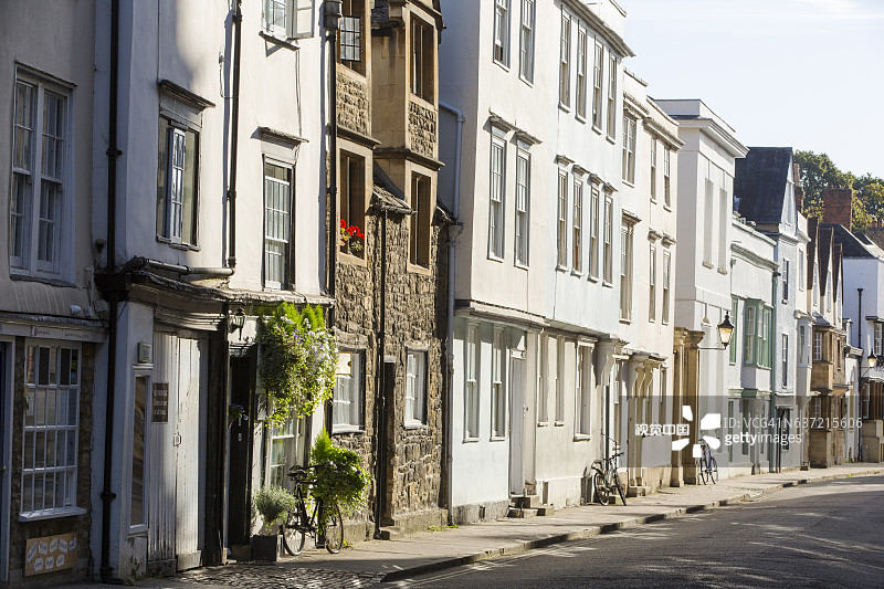 英国牛津霍利韦尔街图片素材
