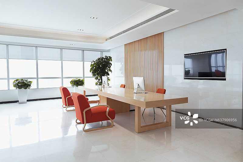 办公室接待区景观图片素材