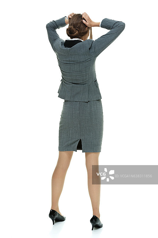 沮丧的女商人图片素材