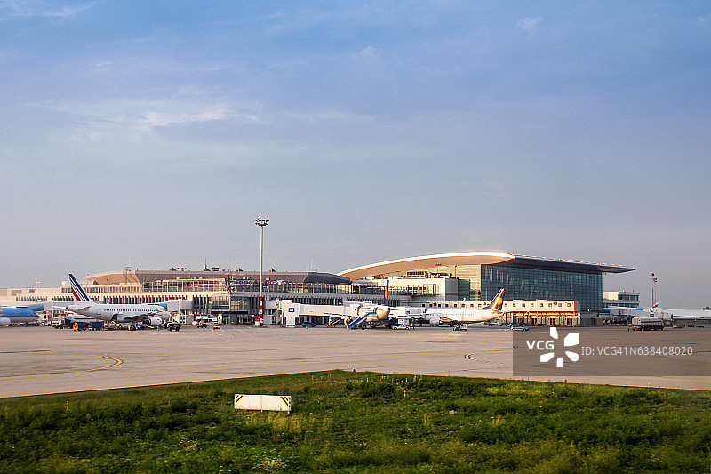 布达佩斯费伦茨·李斯特国际机场外景图片素材