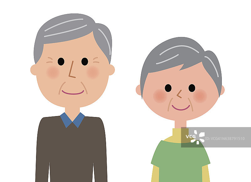 老夫妇图片素材