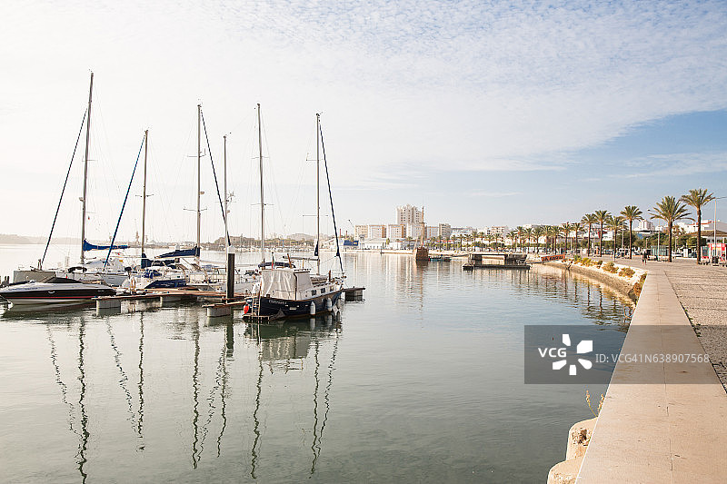 葡萄牙波尔蒂芒港口图片素材
