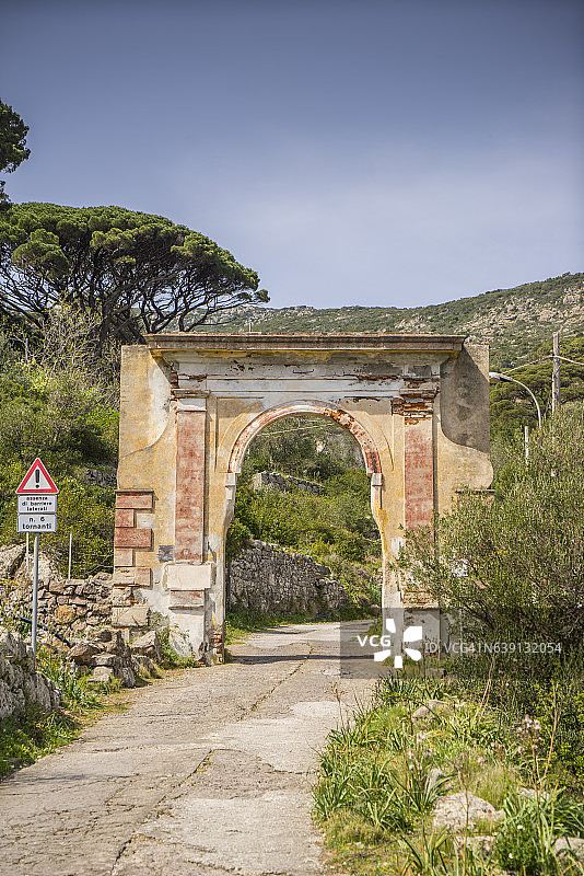 前罪犯流放地入口图片素材
