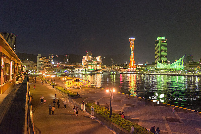 日本神户地标：神户港塔图片素材