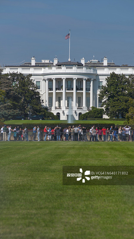 美国华盛顿哥伦比亚特区白宫图片素材
