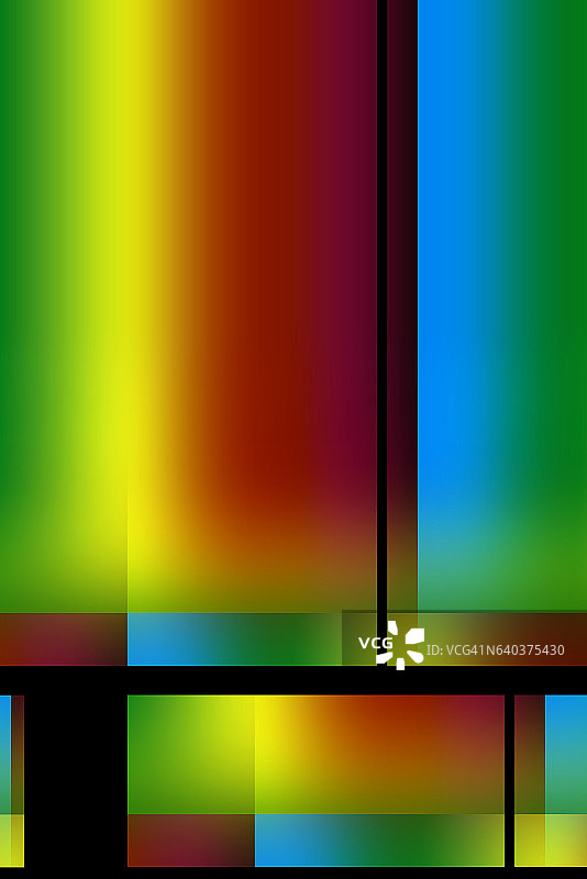 彩色抽象画图片素材