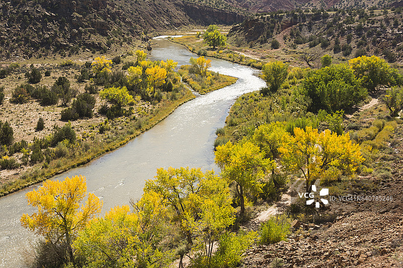 查马河，格兰德河支流图片素材