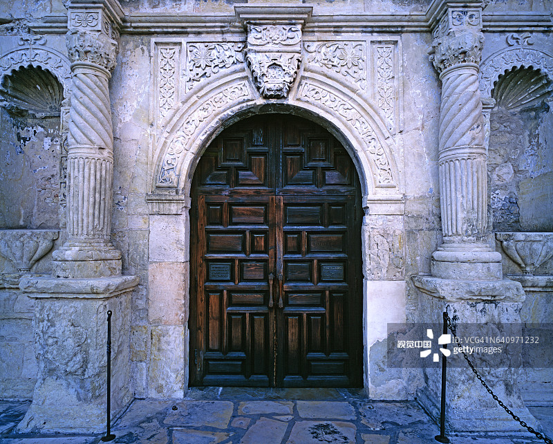 阿拉莫入口图片素材