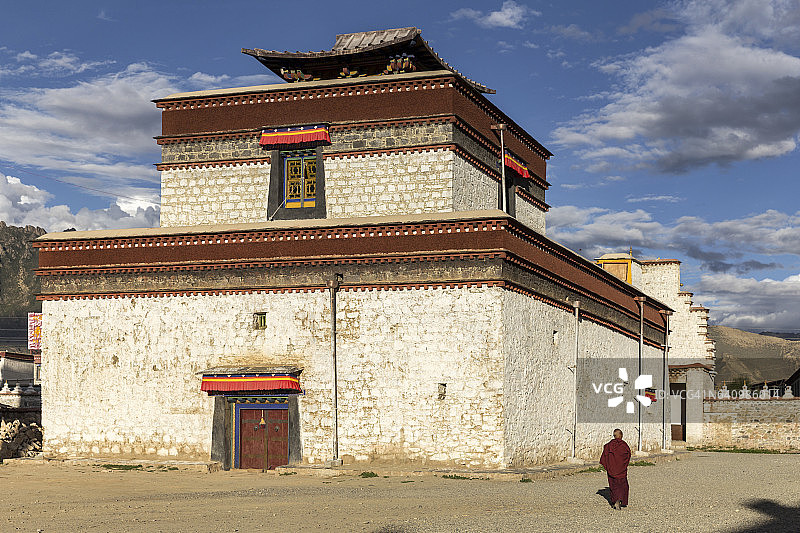 桑耶寺，西藏自治区图片素材