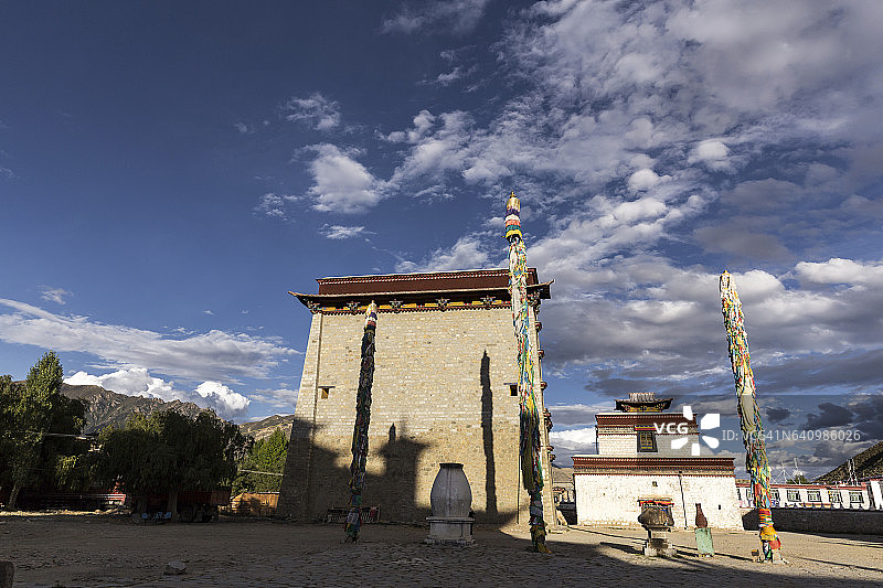 桑耶寺，西藏自治区图片素材