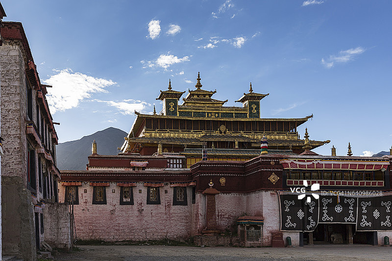 桑耶寺，西藏自治区图片素材