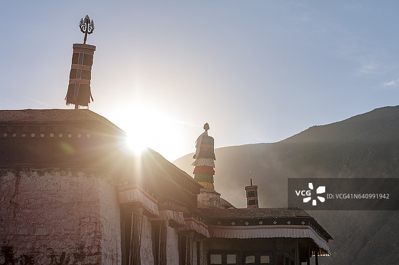 桑耶寺，西藏自治区图片素材