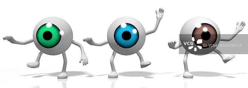 3D眼睛图片素材