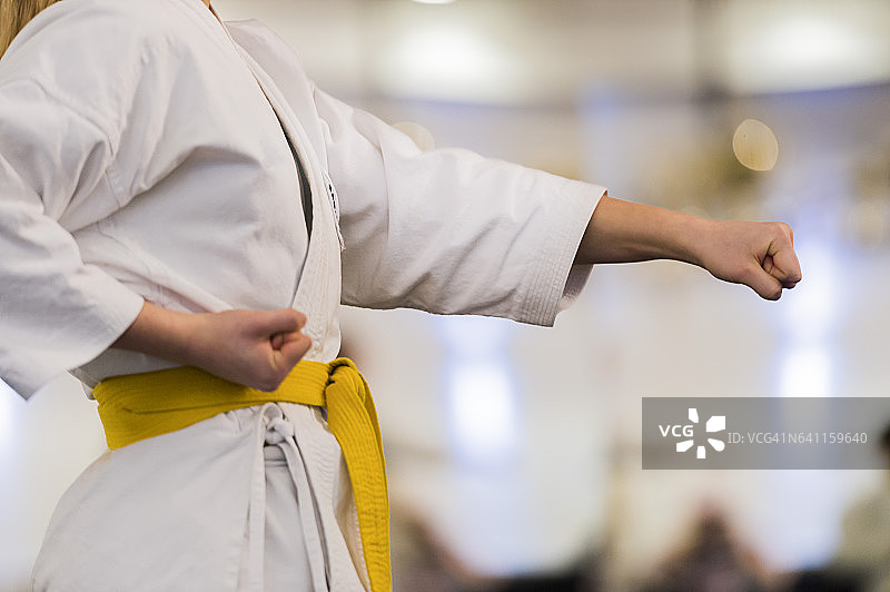 空手道训练图片素材