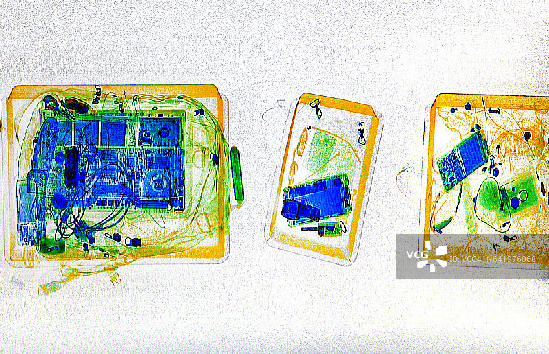 X射线行李图片素材