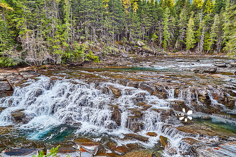 美国蒙大拿冰川国家公园图片素材