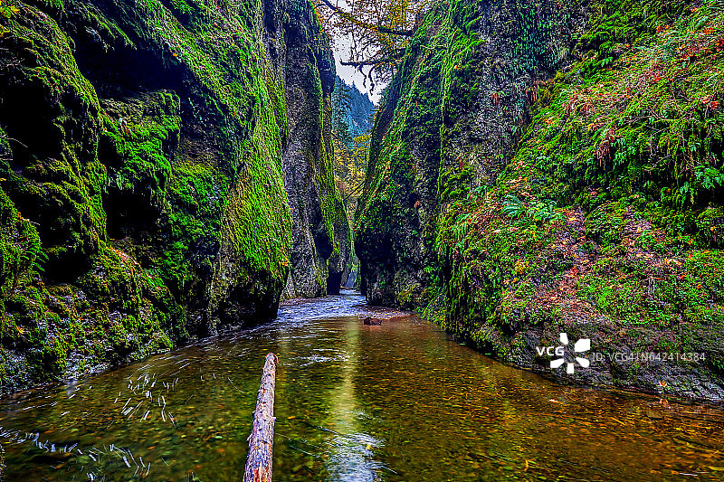 俄勒冈州哥伦比亚河历史公路图片素材