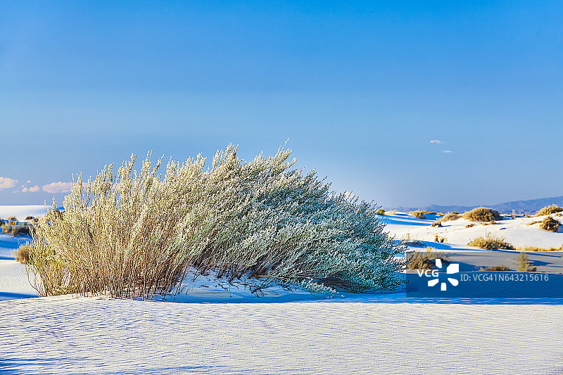 美国新墨西哥州白沙国家纪念地图片素材