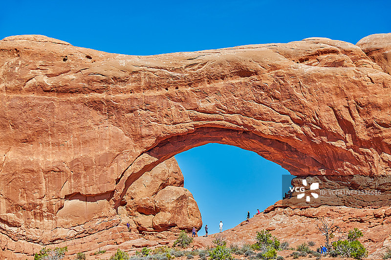 美国犹他州拱门国家公园图片素材