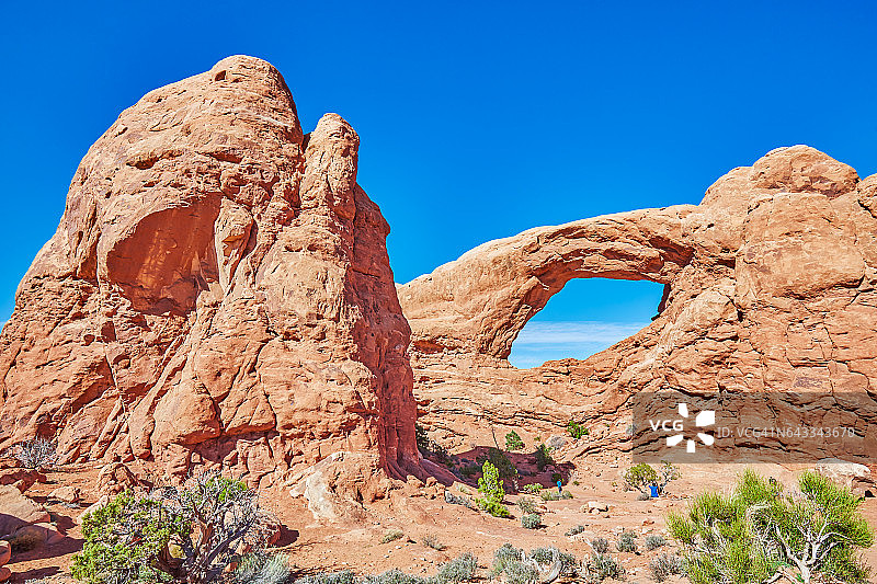 美国犹他州拱门国家公园图片素材