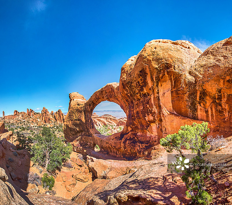 美国犹他州拱门国家公园图片素材