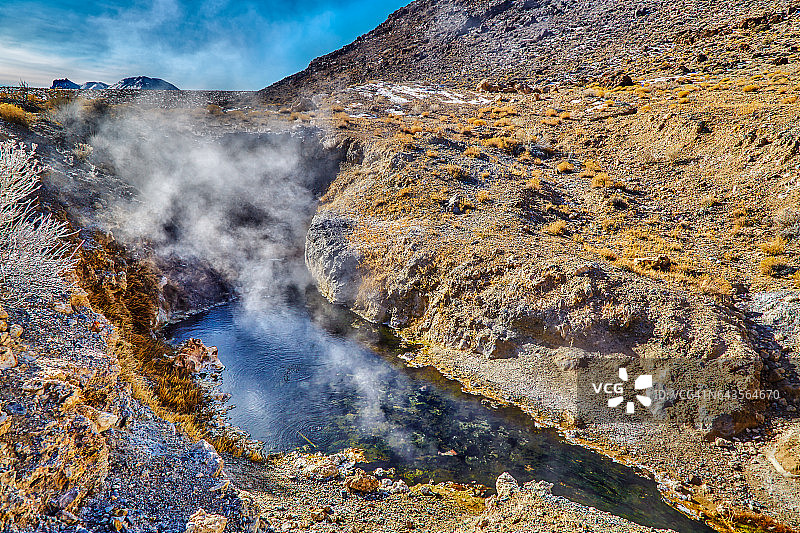内华达州375号公路，又称外星人公路，美国图片素材