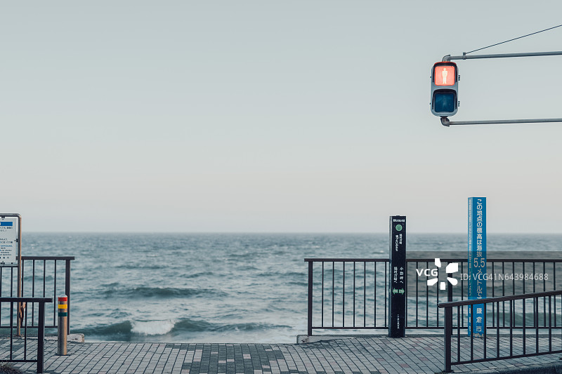 镰仓海岸，近七里滨图片素材