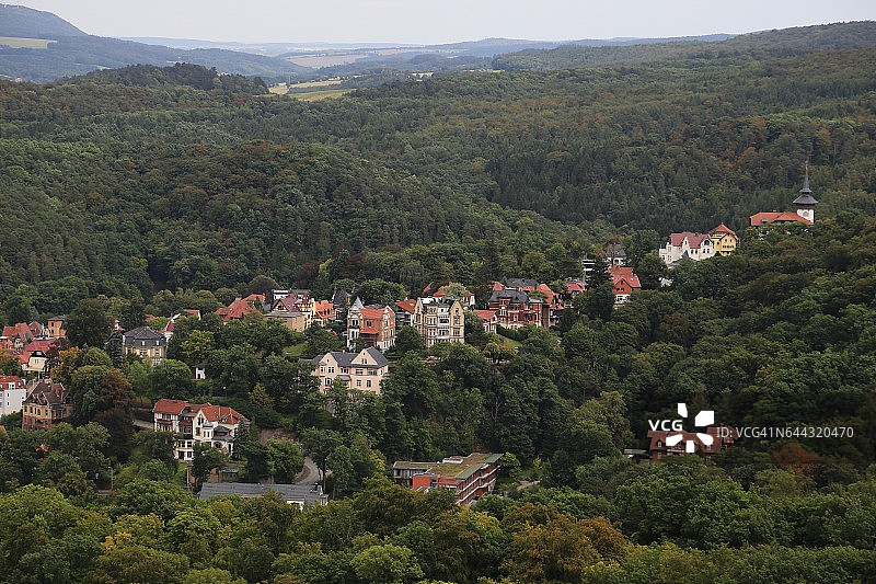 埃森纳赫的别墅街道图片素材
