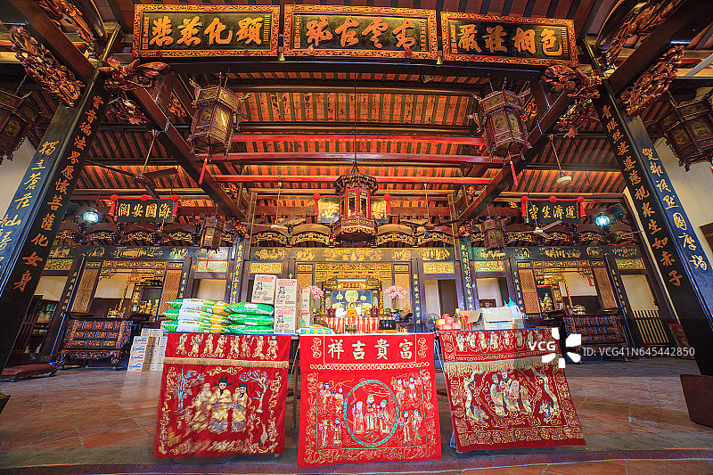 马六甲青云亭，马来西亚图片素材