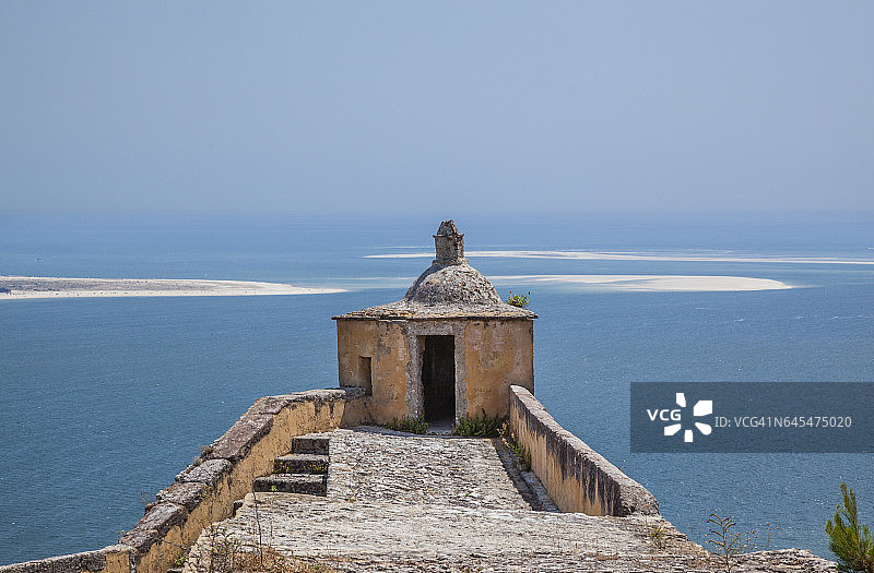 圣菲利佩城堡和萨多河图片素材