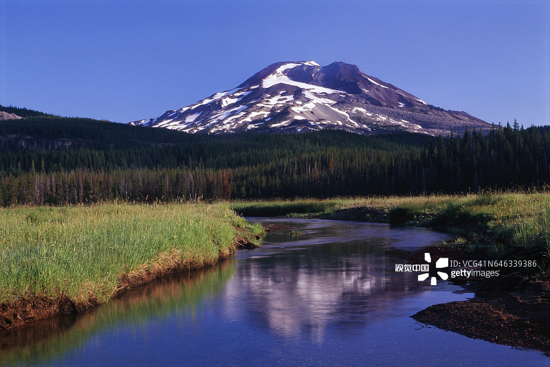 苏打溪和南修女火山图片素材