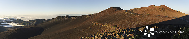 哈雷阿卡拉国家公园日出图片素材