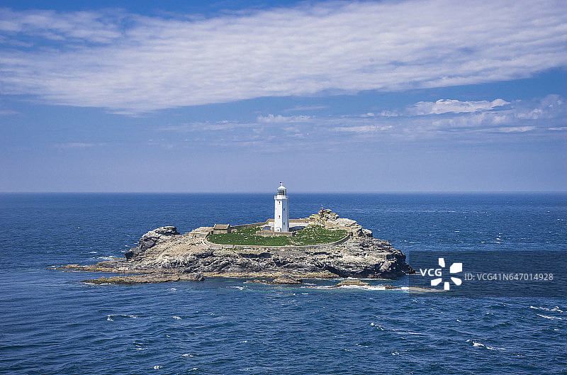 康沃尔郡戈德雷维灯塔图片素材
