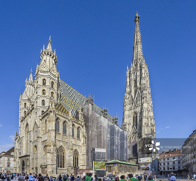 维也纳圣斯蒂芬大教堂图片素材