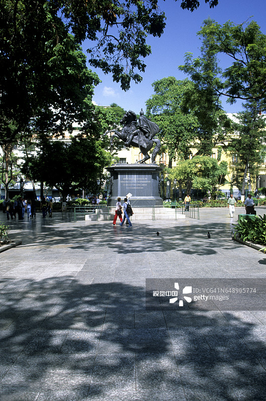 委内瑞拉加拉加斯玻利瓦尔广场图片素材