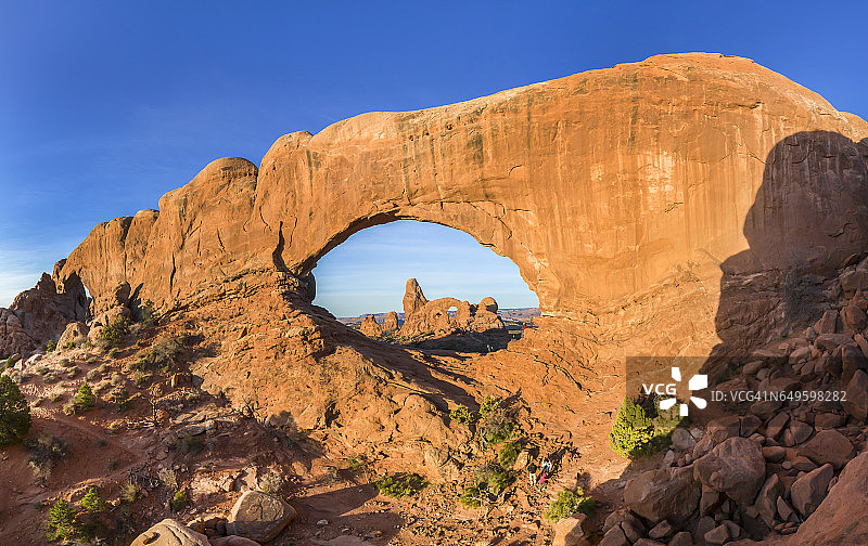 美国犹他州拱门国家公园图片素材