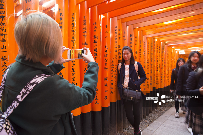 寺庙走道图片素材