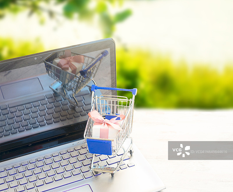 在线购物概念图片素材