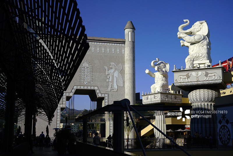 好莱坞高地中心图片素材