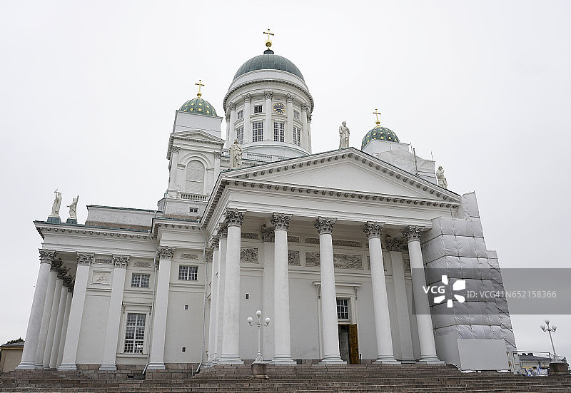 赫尔辛基大教堂图片素材