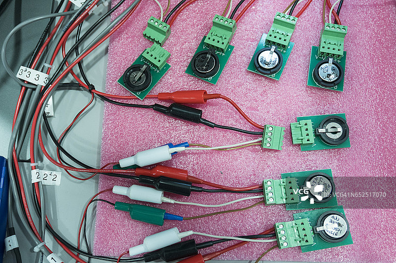 测试节能电池图片素材