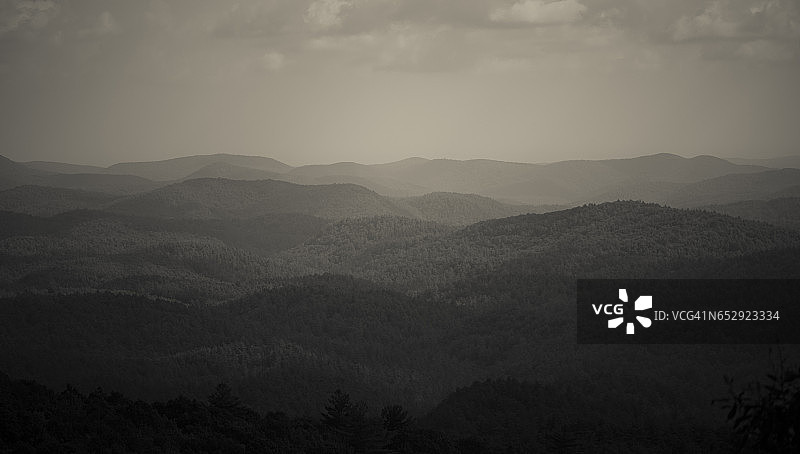 大雾山国家公园的风景图片素材